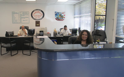 Customer Lounge at Camarillo Auto Body